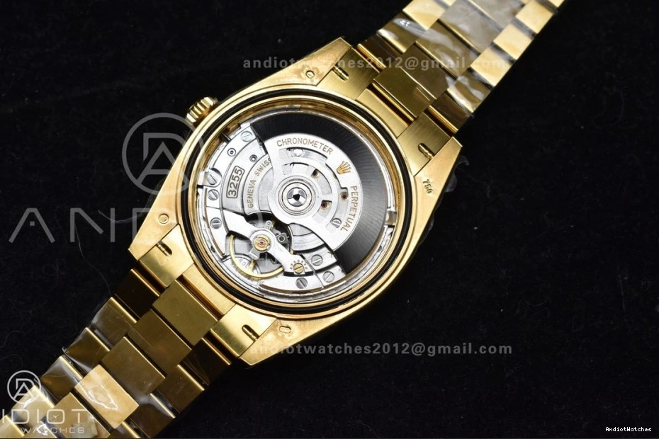 Stick 1:1 Gold Dial Day ARF Best 668 President VR3255 YG On (Gain Weight) Date 228238 Resilient 40 Bracelet Edition 0130